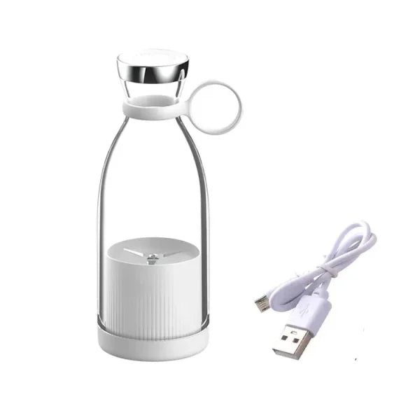 Compact Electric Smoothie and Juice Blender (RECHARGABLE)