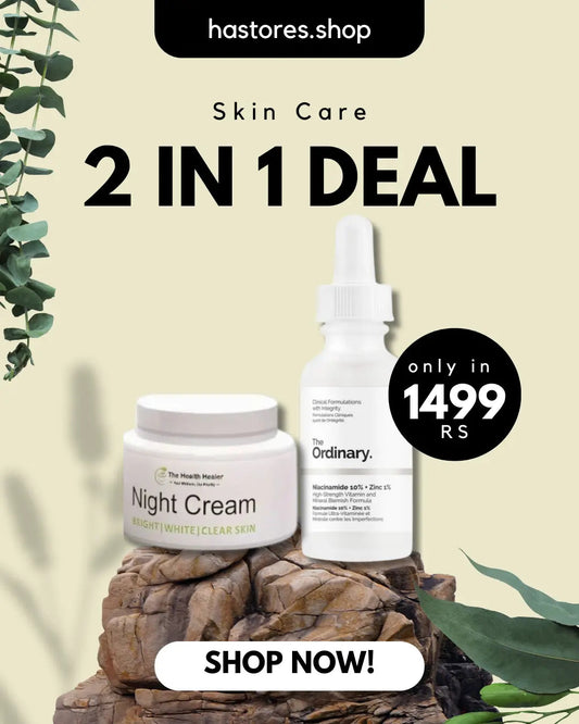 Ordinary Niacinamide With The Health Healer Night Cream