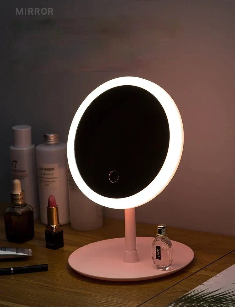 Ed Vanity Mirror with Light White LSB."