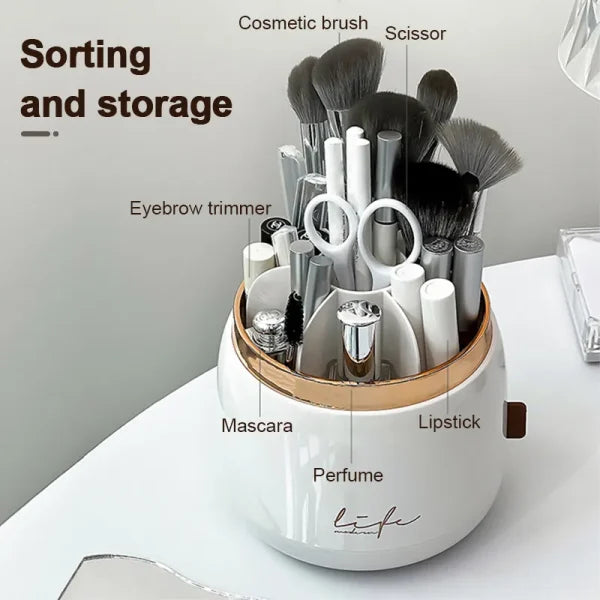 Brush Container Makeup Brush Holder Dust-proof