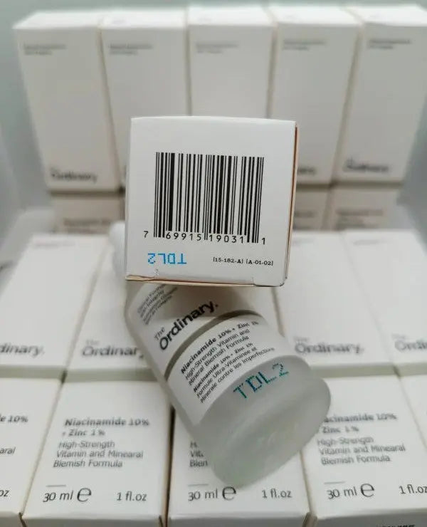 (SOAP FREE) The Ordinary Niacinamide 10% + Zinc 1% – 30ml With Barcode