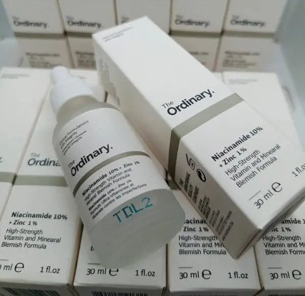 (SOAP FREE) The Ordinary Niacinamide 10% + Zinc 1% – 30ml With Barcode