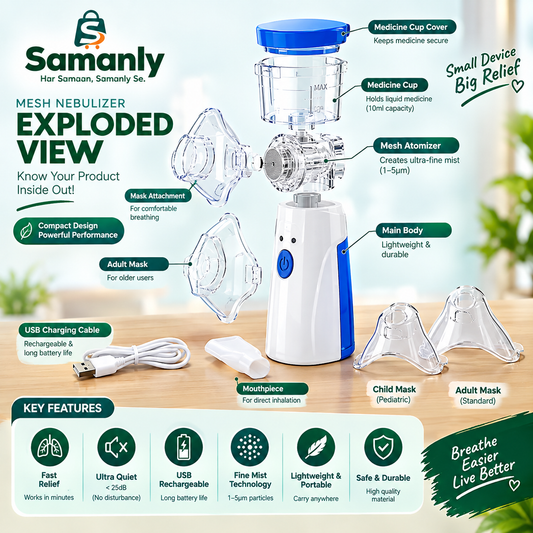 Portable Mesh Nebulizer
