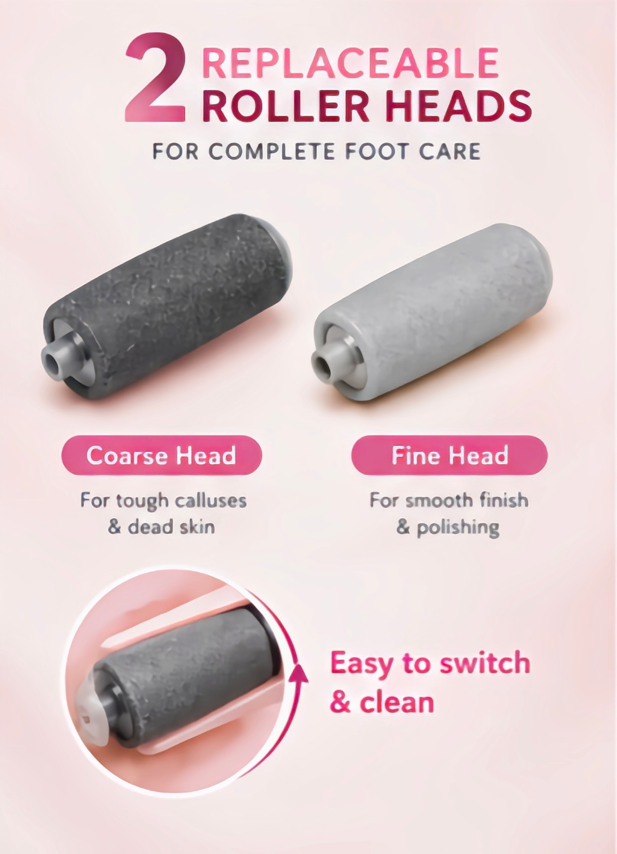 Flawless Pedi™ | Rechargeable Electric Foot Callus Remover